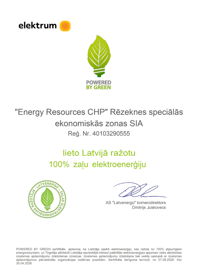 erchp powered by green