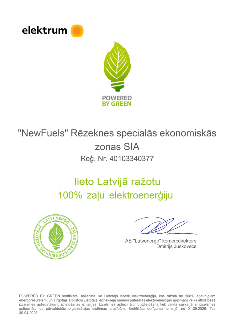 nf powered by green