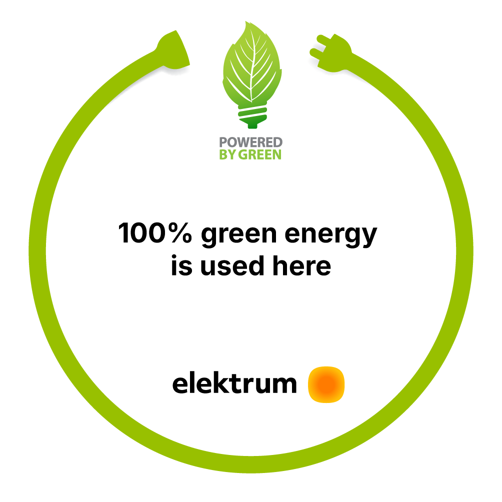 poweredbygreen emblema en 1